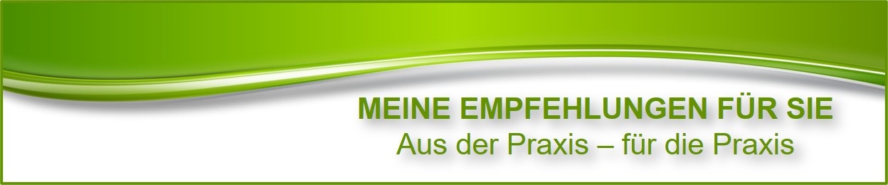 Produktempfehlungen aus meiner Praxis MyBodyCare für Sie