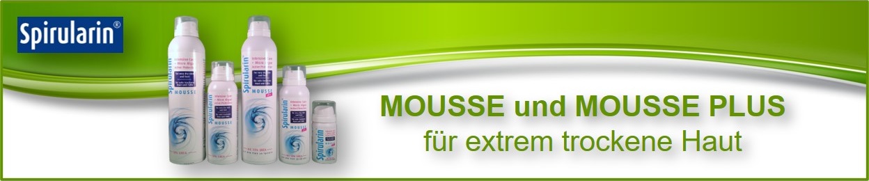 Schnelleinziehe Cremeschäume für extreme trockene Haut: MOUSSE und MOUSSE PLUS