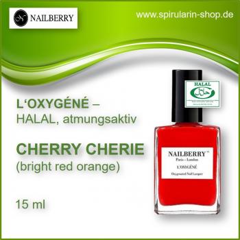 NAILBERRY L'Oxygéné "Cherry Cherie" | atmungsaktiv, HALAL
