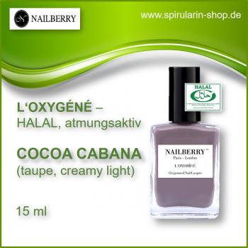 NAILBERRY L'Oxygéné "Cocoa Cabana" | atmungsaktiv, HALAL