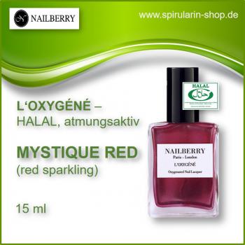 NAILBERRY L'Oxygéné "Mystique Red" | atmungsaktiv, HALAL