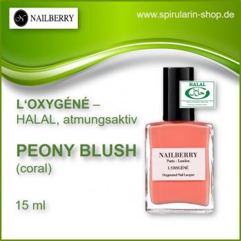 NAILBERRY L'Oxygéné "Peony Blush" | atmungsaktiv, HALAL
