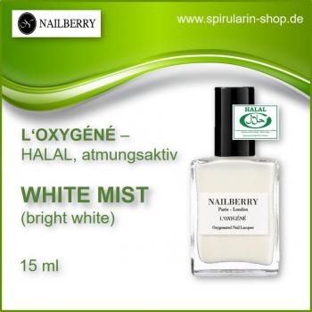 NAILBERRY L'Oxygéné "White Mist" | atmungsaktiv, HALAL