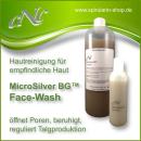 MicroSilver FACE WASH - Antibakterielles Gesichtsreinigungsgel
